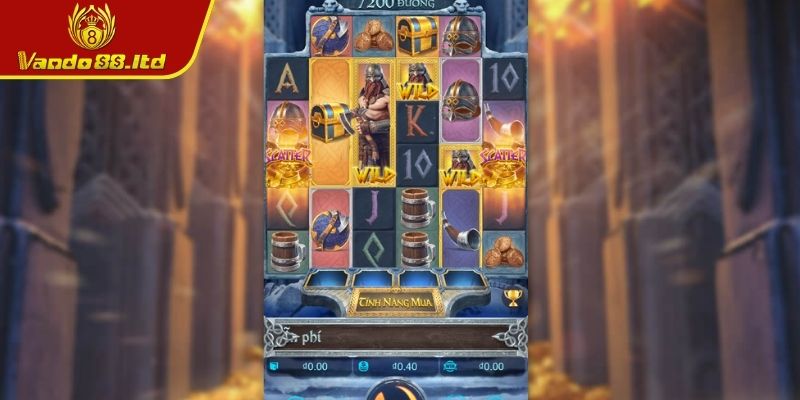 Asgard Trỗi Dậy VanDo88 – Tham Gia Săn Hũ Mọi Lúc Mọi Nơi 3 Tập trung vào biểu tượng Bonus