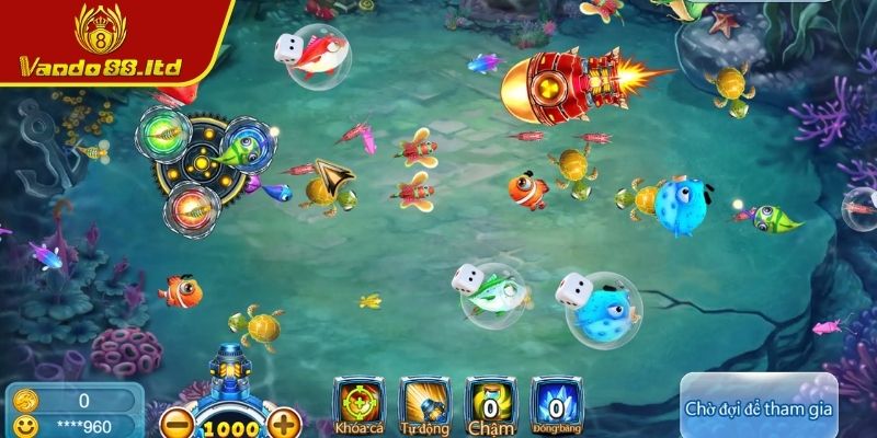 Bắn Cá Đại Dương Vando88 Chinh Phục Đại Dương Xanh Sâu Thẳm 3 Tập trung hỏa lực có giá trị khi tham gia bắn cá Đại Dương VanDo88