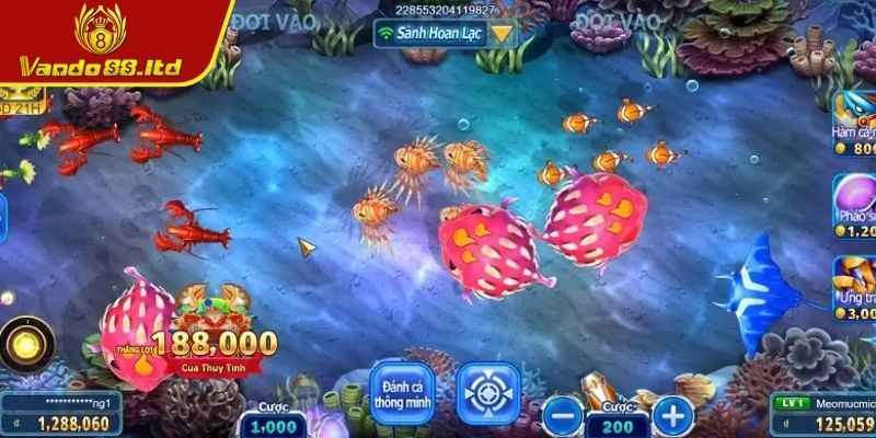 Bắn Cá FA Chai VanDo88 Thế Giới Đại Dương Và Săn Thưởng 3 Lối chơi đa dạng của bắn cá FA Chai