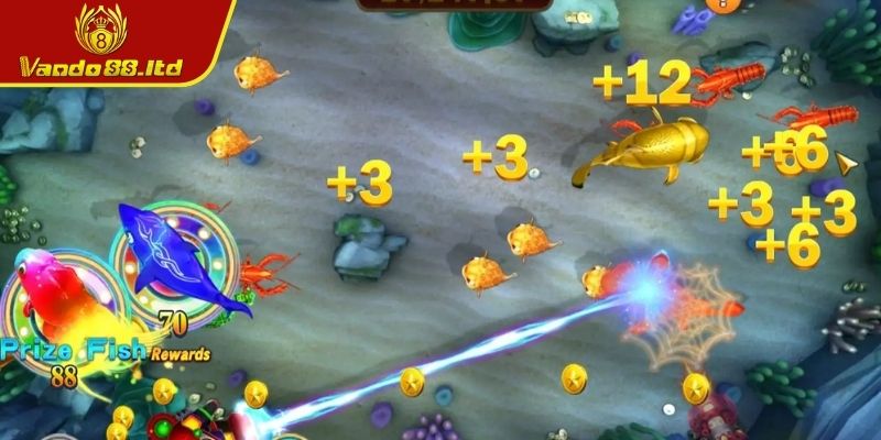 Bắn Cá Tây Du Ký Vano88 Đại Náo Thủy Cung Săn Thưởng Khủng 2 Bom toàn màn hình vũ khí của bắn cá Tây Du Ký VanDo88