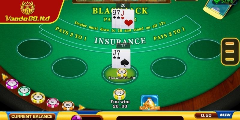 Blackjack Vando88 Online Chinh Phục Xì Dách Từ Chuyên Gia 2 Bí quyết nâng cao tỷ lệ thắng Blackjack VanDo88 online