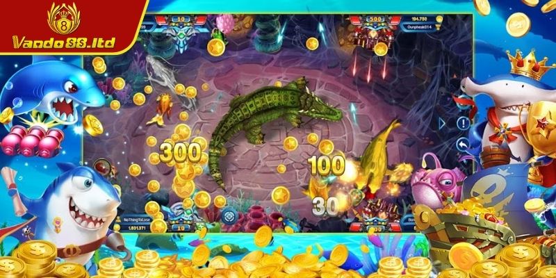 Game Bắn Cá Sấu Vando88 Săn Thưởng Cùng Chiến Thuật Bùng Nổ 1 Tổng quan về game bắn cá sấu VanDo88