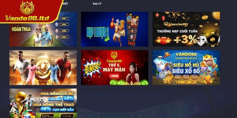 Khuyến Mãi VanDo88 - Tổng Hợp Ưu Đãi Hấp Dẫn Nhất 2025 2 Khuyến mãi VanDo88 hoàn trả không giới hạn