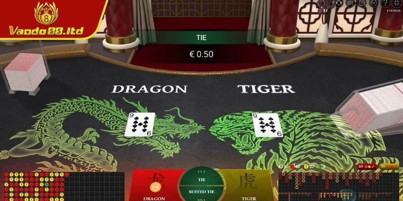 Rồng Hổ VanDo88 Online Bí Quyết Bất Bại Từ Chuyên Gia Cờ Bạc 2 Xác định kết quả thắng thua khi chơi Rồng Hổ VanDo88 Online